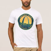 Nationaal park Gateway Arch T-shirt (Voorkant)