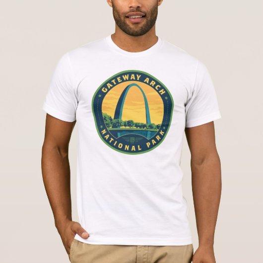 Nationaal park Gateway Arch T-shirt (Voorkant)