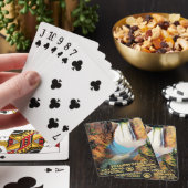 Nationaal Park  geelsteen Pokerkaarten (Insitu)