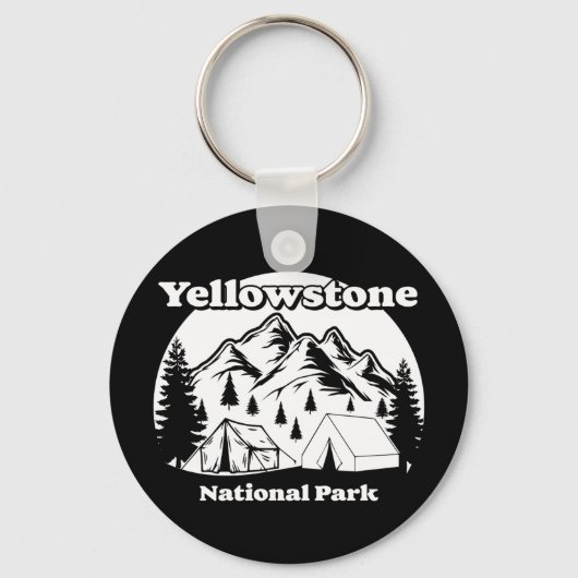 Nationaal Park  geelsteen Sleutelhanger (Voorkant)