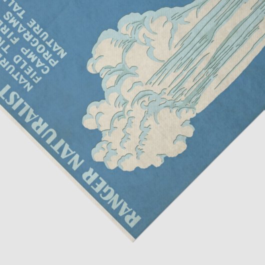 Nationaal Park geelsteen Tissuepapier (Detail)