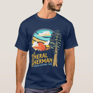 Nationaal Park -generaal Sherman Sequoia T-shirt