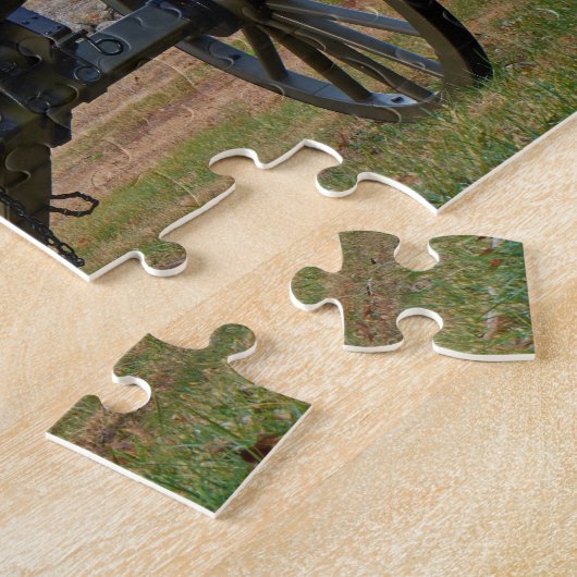 Nationaal park Gettysburg - Herfst - Cannon Legpuzzel (Zijkant)