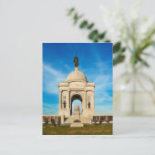 Nationaal park Gettysburg - Pennsylvania Memorial Briefkaart (Staand voorkant)