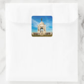 Nationaal park Gettysburg - Pennsylvania Memorial Vierkante Sticker (Tas)