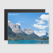 Nationaal park Glacier (Voorkant / Achterkant)