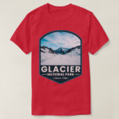 Nationaal park Glacier 59 T-shirt (Design voorkant)