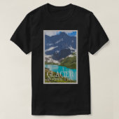 Nationaal park Glacier 69 T-shirt (Design voorkant)
