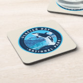 Nationaal Park Glacier Bay Bier Onderzetter (Linkerzijde)