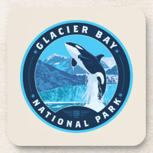 Nationaal Park Glacier Bay Bier Onderzetter