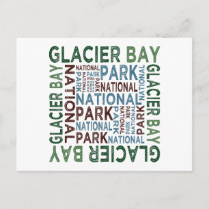 Nationaal Park Glacier Bay Briefkaart