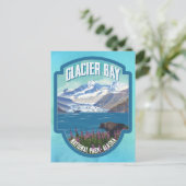 Nationaal Park Glacier Bay Briefkaart (Staand voorkant)