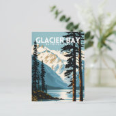 Nationaal Park Glacier Bay Briefkaart (Staand voorkant)