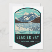 Nationaal Park Glacier Bay Feestdagenkaart (Voorkant)