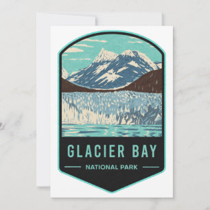 Nationaal Park Glacier Bay Feestdagenkaart
