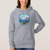 Nationaal Park Glacier Bay Hoodie (Voorkant)