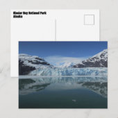 Nationaal park Glacier Bay in Alaska Briefkaart (Voorkant / Achterkant)