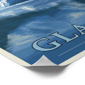 Nationaal park Glacier Bay in Alaska Poster (Hoek)