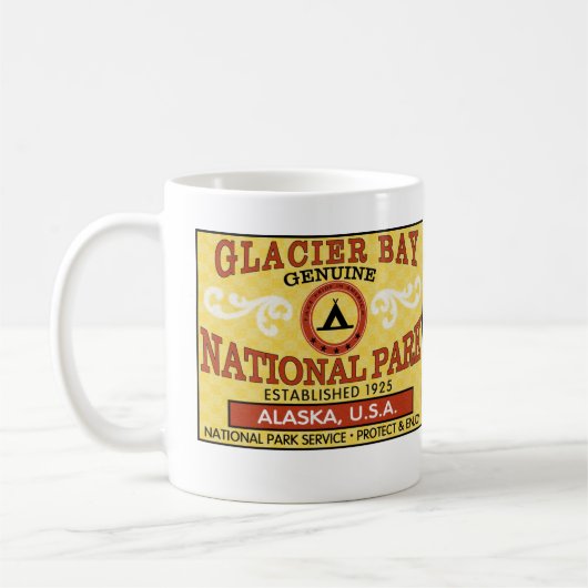 Nationaal Park Glacier Bay Koffiemok (Links)