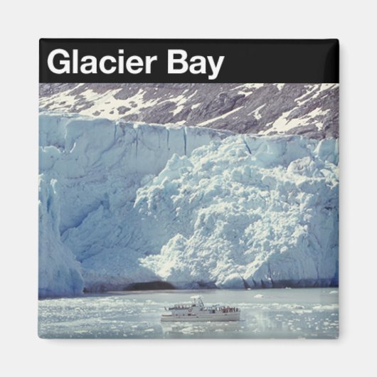 Nationaal Park Glacier Bay Magneet (Voorkant)