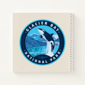 Nationaal Park Glacier Bay Notitieboek (Achterkant)