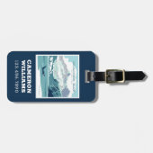 Nationaal park Glacier Bay | Orka Bagagelabel (Voorkant horizontaal)