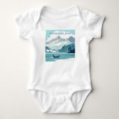 Nationaal park Glacier Bay | Orka Romper (Voorkant)