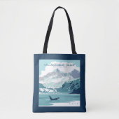 Nationaal park Glacier Bay | Orka Tote Bag (Voorkant)