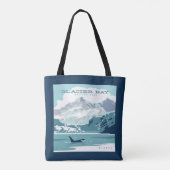 Nationaal park Glacier Bay | Orka Tote Bag (Achterkant)