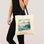 Nationaal park Glacier Bay | Orka Tote Bag (Voorkant (product))