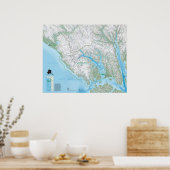 Nationaal Park Glacier Bay Poster (Keuken)