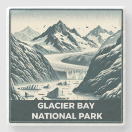 Nationaal Park Glacier Bay Stenen Onderzetter