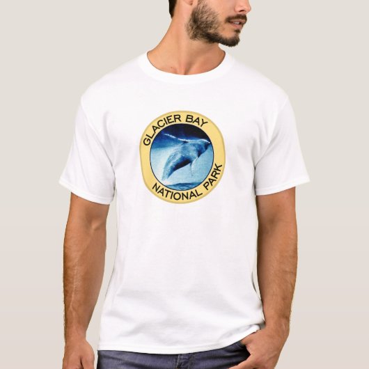 Nationaal Park Glacier Bay T-shirt (Voorkant)