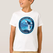 Nationaal Park Glacier Bay T-shirt (Voorkant)