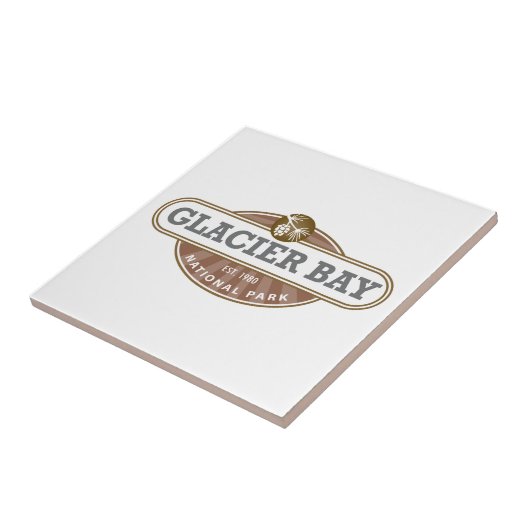 Nationaal Park Glacier Bay Tegeltje (Zijkant)
