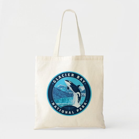 Nationaal Park Glacier Bay Tote Bag (Voorkant)