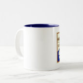 Nationaal Park Glacier Bay Tweekleurige Koffiemok (Voorkant links)