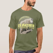 Nationaal park Glacier (berggeit) WT T-shirt (Voorkant)