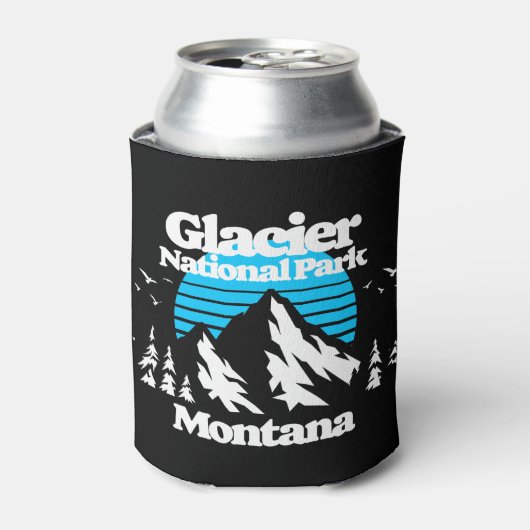 Nationaal park Glacier Blikjeskoeler (Blikje Voorkant)