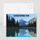 Nationaal park Glacier Briefkaart (Voorkant / Achterkant)