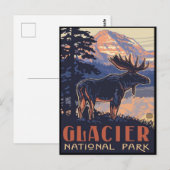 Nationaal park Glacier Briefkaart (Voorkant / Achterkant)