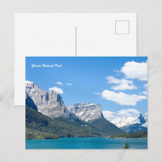 Nationaal park Glacier Briefkaart (Voorkant / Achterkant)