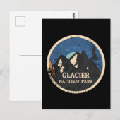 Nationaal park Glacier Briefkaart (Voorkant / Achterkant)