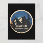 Nationaal park Glacier Briefkaart (Voorkant)