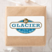 Nationaal park Glacier Etiket (Insitu)