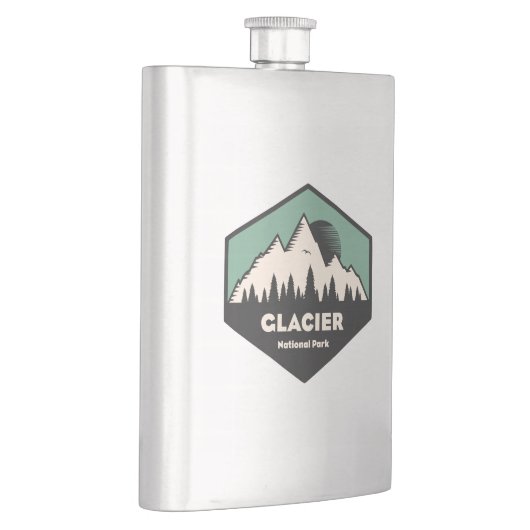 Nationaal park Glacier Flacon (Rechts)