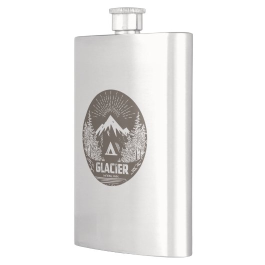 Nationaal park Glacier Flacon (Links)