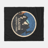 Nationaal park Glacier Fleece Deken (Voorkant (Horizontaal))
