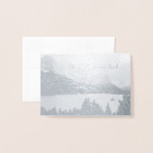 Nationaal park Glacier Folie Kaarten (Voorkant met envelop)