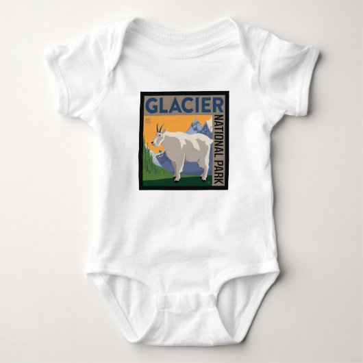Nationaal park Glacier | Geit Romper (Voorkant)